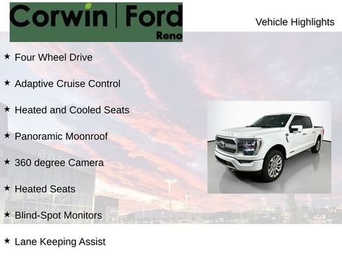 Used 2021 Ford F150 Limited AWD/4WD image 7