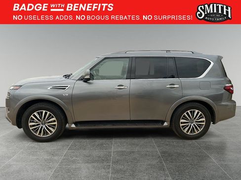 Used 2021 Nissan Armada SL w/ Captain's Chairs Package AWD/4WD image 5
