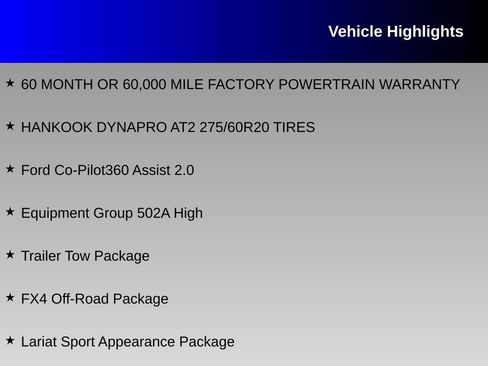 Used 2023 Ford F150 Lariat w/ Equipment Group 502A High AWD/4WD image 16