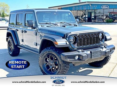 Used 2025 Jeep Wrangler Unlimited Sport S 4xe AWD/4WD image 1