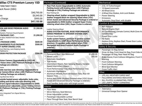 Used 2021 Cadillac CT5 Premium Luxury image 4