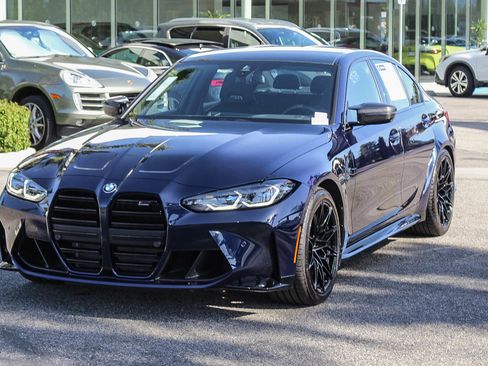 Used 2024 BMW M3 Competition w/ M Carbon Exterior Package image 3