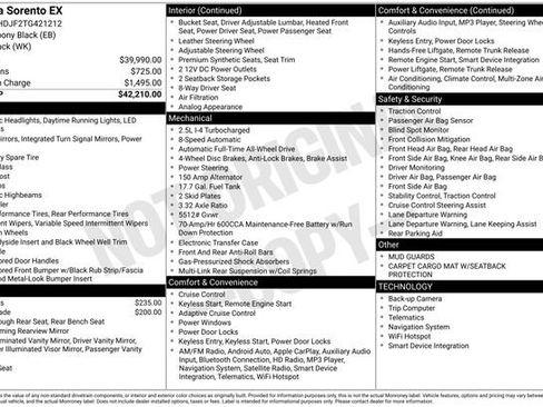 Certified 2026 Kia Sorento EX AWD/4WD image 10