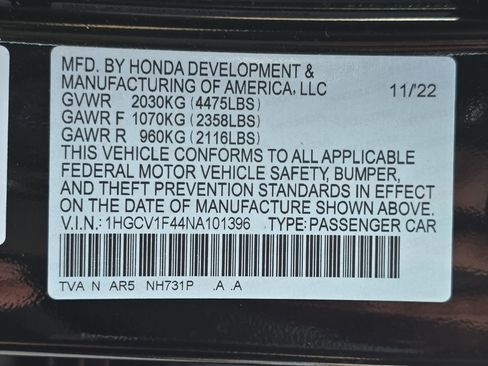 Used 2022 Honda Accord Sport Special Edition image 34