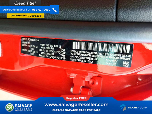 Used 2016 Jeep Renegade Trailhawk AWD/4WD image 17