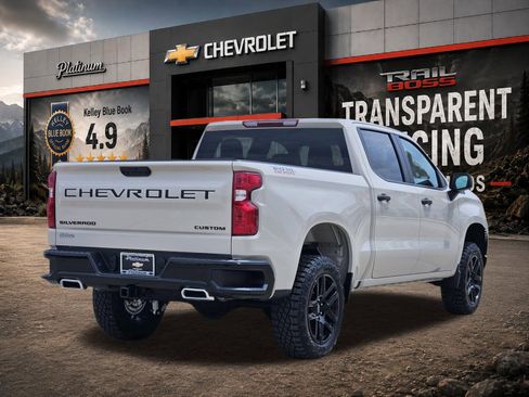 New 2026 Chevrolet Silverado 1500 Custom Trail Boss w/ LPO, Dark Essentials Package AWD/4WD image 5