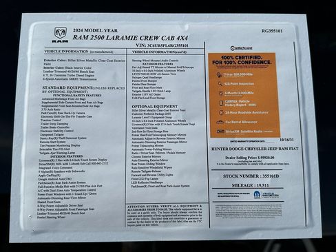 Certified 2024 RAM 2500 Laramie image 3