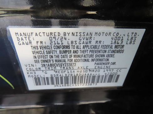 Used 2025 Nissan Sentra SV w/ All-Weather Package FWD image 36