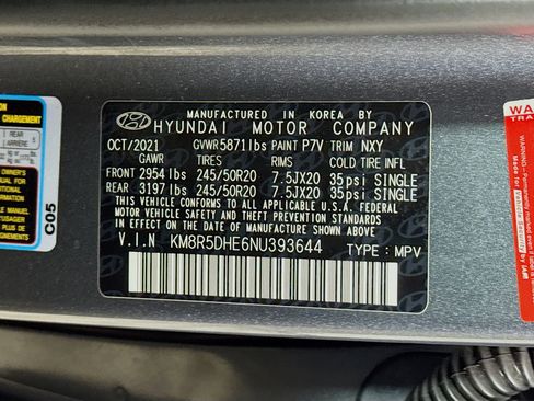 Used 2022 Hyundai Palisade Limited AWD/4WD image 32