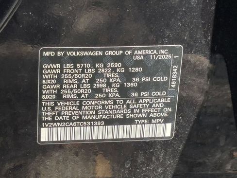 Used 2026 Volkswagen Atlas SE FWD image 17