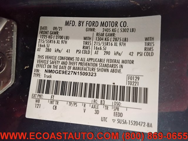 Used 2022 Ford Transit Connect XL FWD image 20