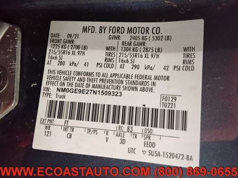 Used 2022 Ford Transit Connect XL FWD image 20