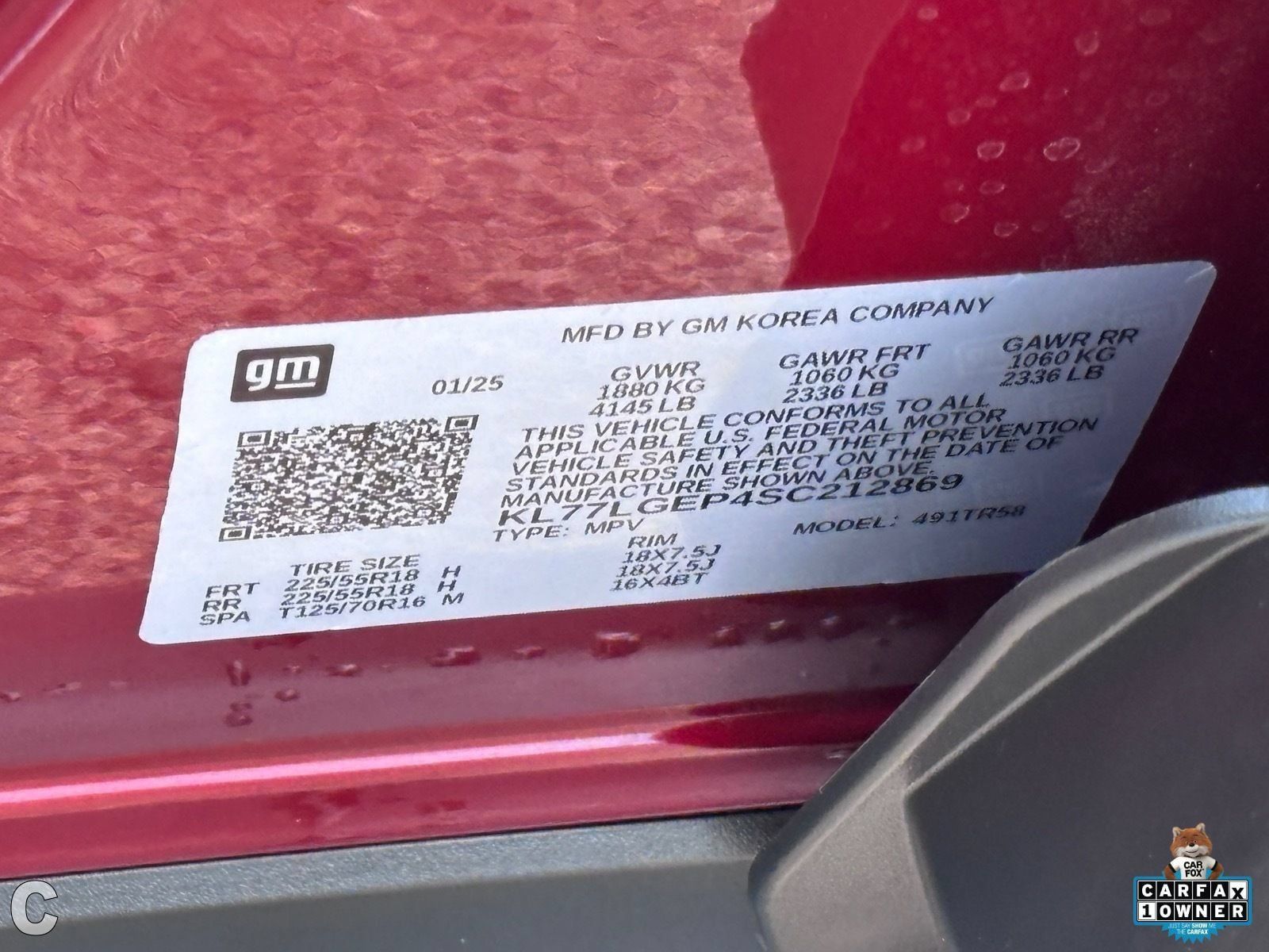 Used 2025 Chevrolet Trax RS w/ Driver Confidence Package FWD image 35