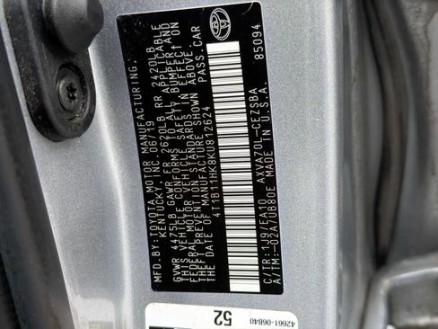 Used 2019 Toyota Camry SE image 36