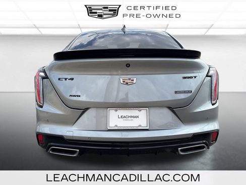 Certified 2024 Cadillac CT4 Sport w/ LPO, ONYX Package image 5