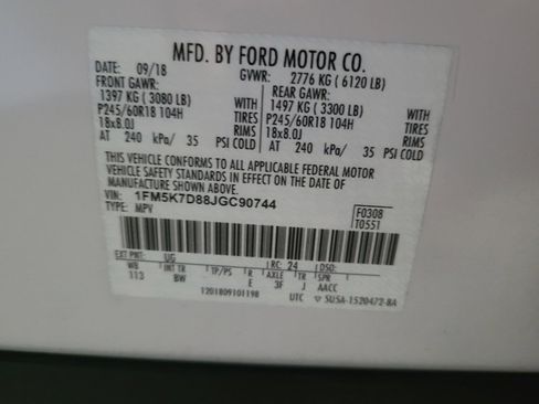 Used 2018 Ford Explorer XLT w/ Equipment Group 202A image 33