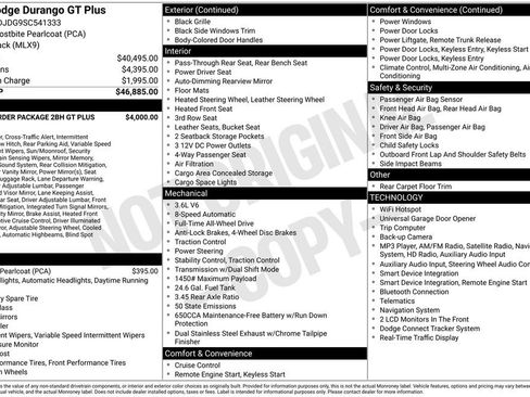 Used 2025 Dodge Durango GT AWD/4WD image 6