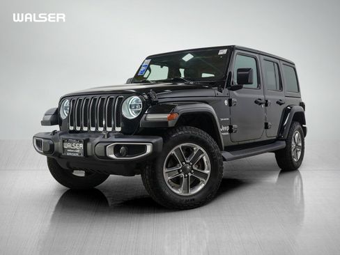 Used 2018 Jeep Wrangler Unlimited Sahara w/ Uconnect 4C Nav & Sound Group image 1