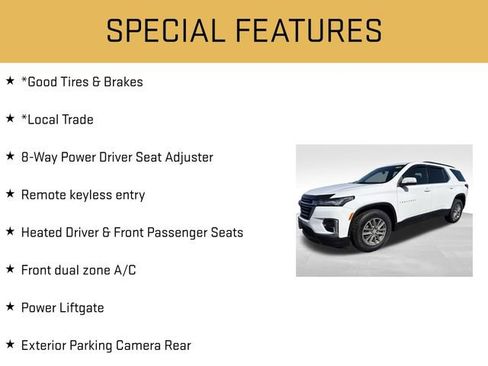 Used 2022 Chevrolet Traverse LT AWD/4WD image 6