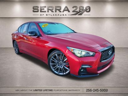 Used 2022 INFINITI Q50 Red Sport 400 w/ Cargo Package