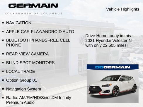 Used 2021 Hyundai Veloster N image 6