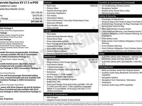 New 2026 Chevrolet Equinox EV LT AWD/4WD image 11