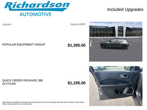 Used 2018 Jeep Compass Latitude w/ Popular Equipment Group FWD image 6