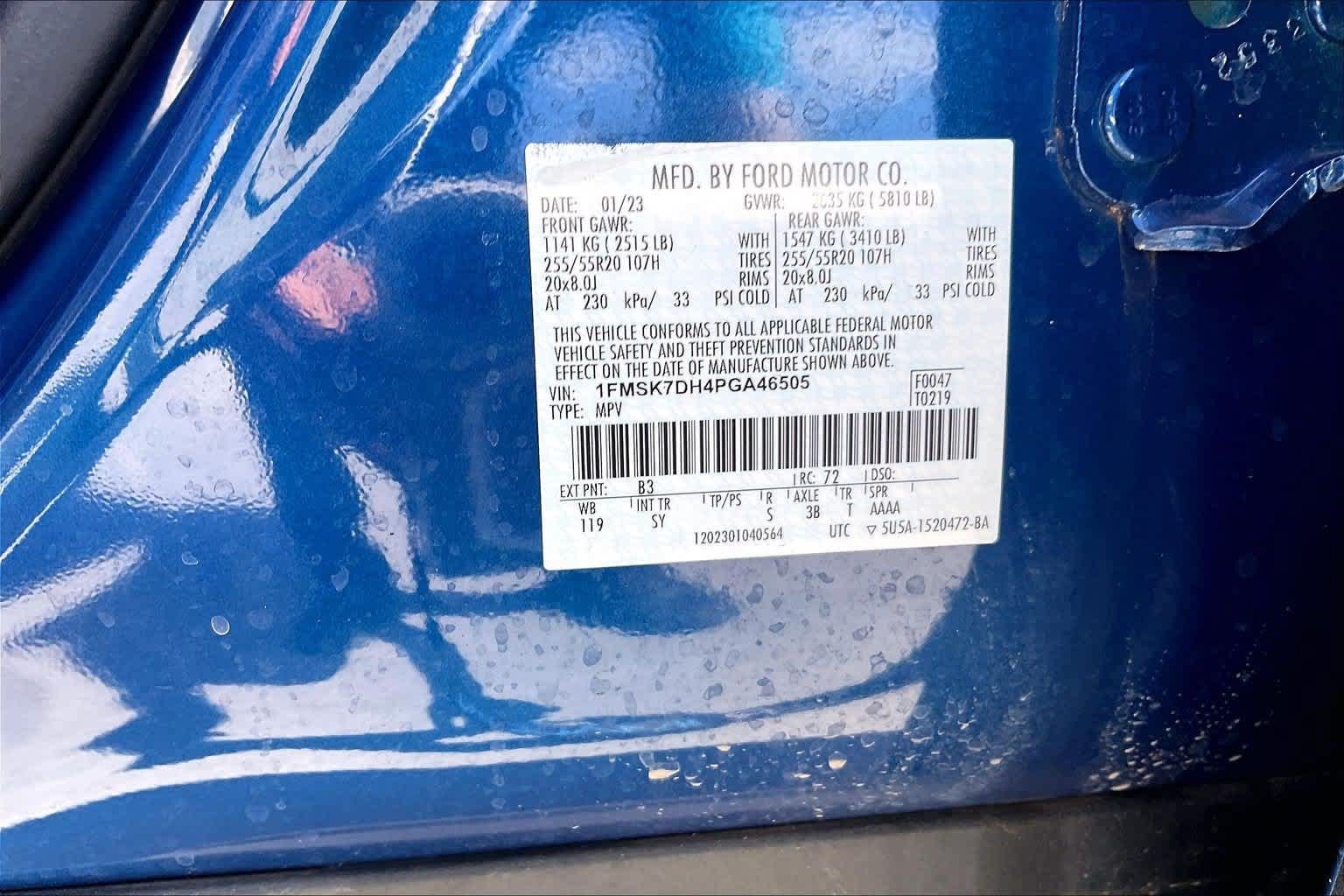 Used 2023 Ford Explorer XLT w/ Equipment Group 202A RWD image 20