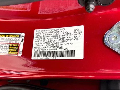 New 2026 Honda Odyssey Sport-L image 20