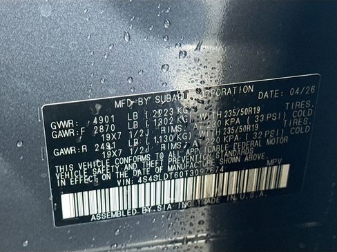 New 2026 Subaru Forester Touring AWD/4WD image 31