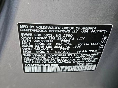 Used 2021 Volkswagen Atlas S image 15