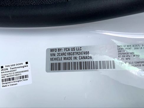 New 2026 Chrysler Pacifica Select w/ S Appearance Package FWD image 19