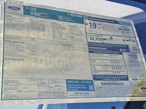 New 2025 Ford F150 Lariat w/ Equipment Group 501A Mid image 18