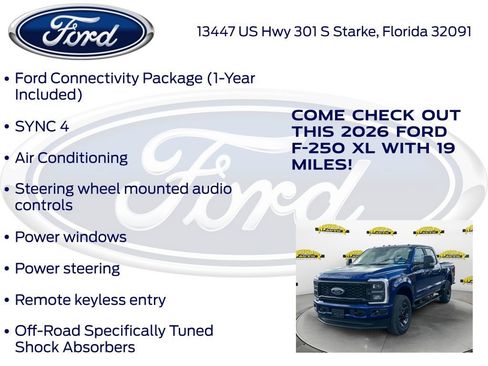 New 2026 Ford F250 XL w/ STX Appearance Package image 25
