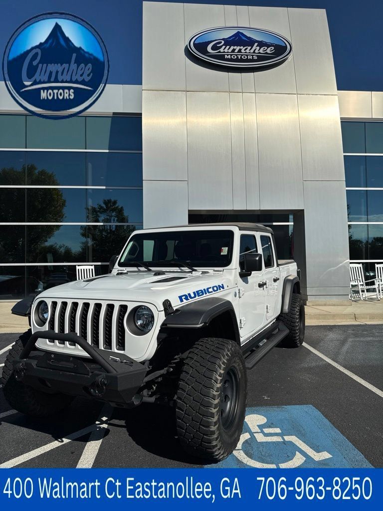 Used 2021 Jeep Gladiator Rubicon w/ Trailer Tow Package AWD/4WD image 1
