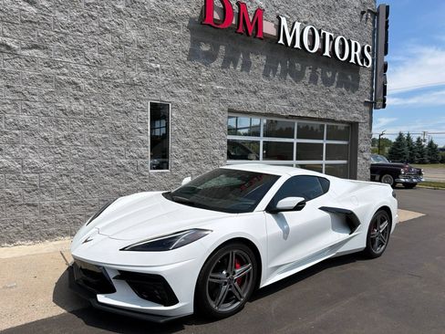 Used 2026 Chevrolet Corvette Stingray Coupe w/ Chrome Exterior Badge Package RWD image 1