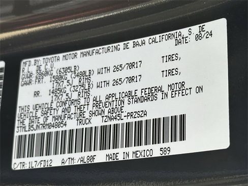 Certified 2024 Toyota Tacoma TRD Off-Road w/ TRD Off Road Upgrade Package image 37