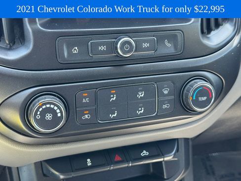 Used 2021 Chevrolet Colorado W/T w/ WT Convenience Package RWD image 20