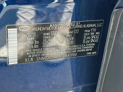 Used 2023 Hyundai Santa Fe Limited w/ Cargo Package AWD/4WD image 27