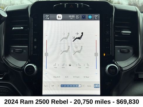 Used 2024 RAM 2500 Rebel w/ Towing Technology Group image 21