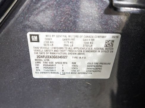 Used 2016 Chevrolet Equinox LS AWD/4WD image 32
