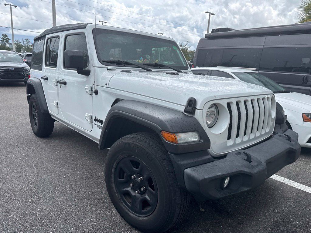 Used 2021 Jeep Wrangler Unlimited Sport AWD/4WD image 3
