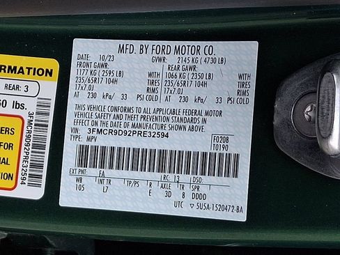 Used 2023 Ford Bronco Sport Badlands AWD/4WD image 28