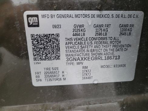 Used 2024 Chevrolet Equinox LT w/ LPO, Floor Liner Package FWD image 33