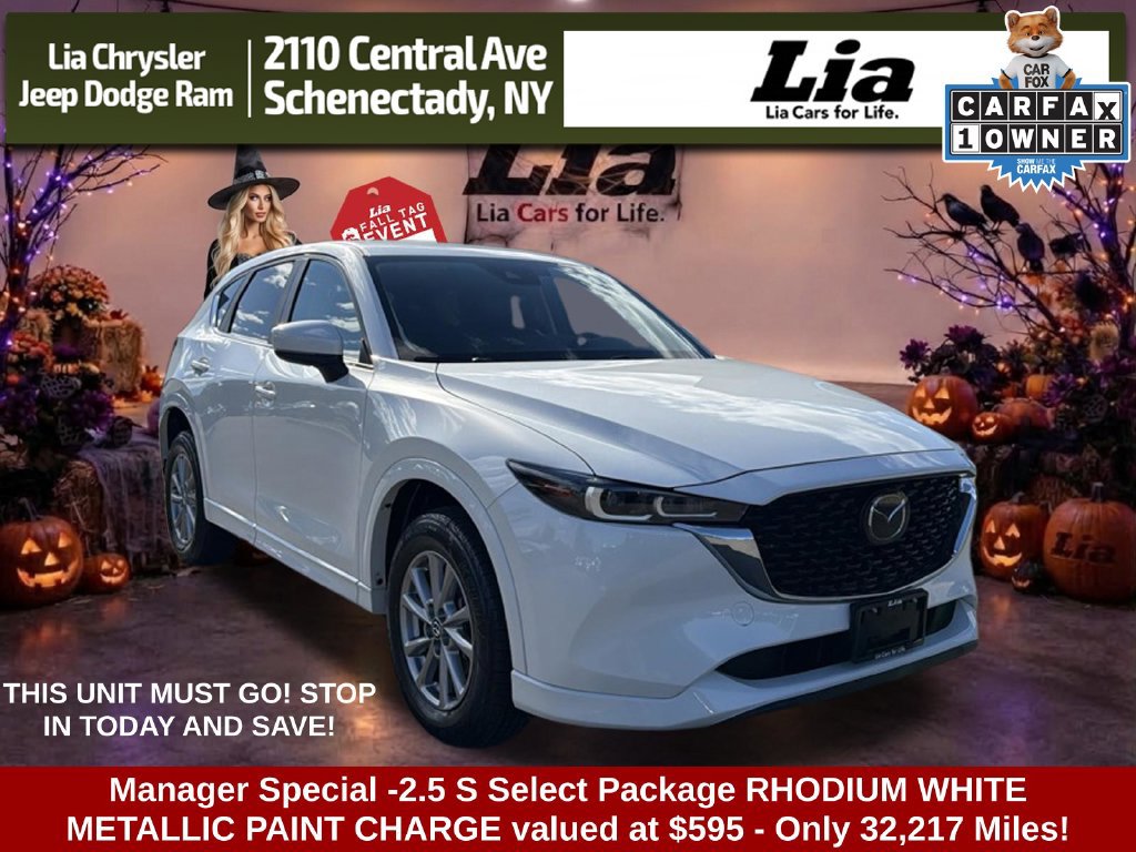 Used 2025 MAZDA CX-5 AWD 2.5 S w/ Select Package 360° Tour