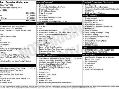 Used 2026 Subaru Forester Wilderness AWD/4WD image 5