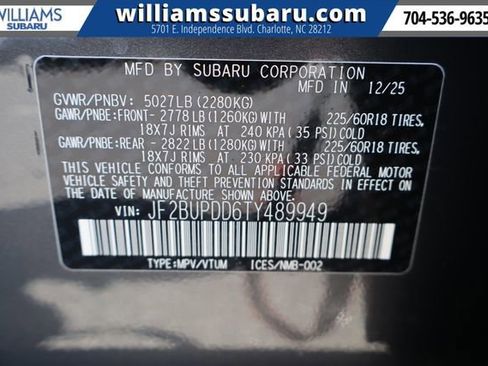 New 2026 Subaru Outback Limited image 25