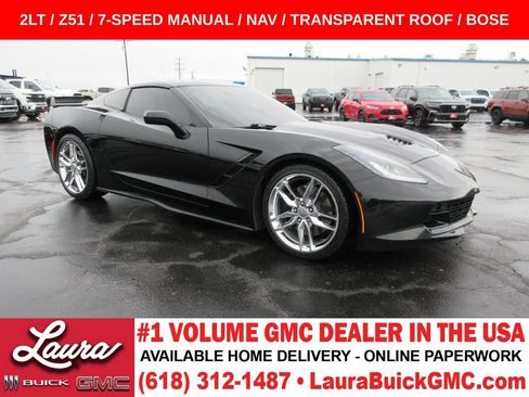 Used 2014 Chevrolet Corvette Stingray Coupe w/ 2LT Preferred Equipment Group RWD image 1