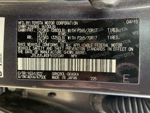 Used 2015 Toyota 4Runner SR5 Premium image 36