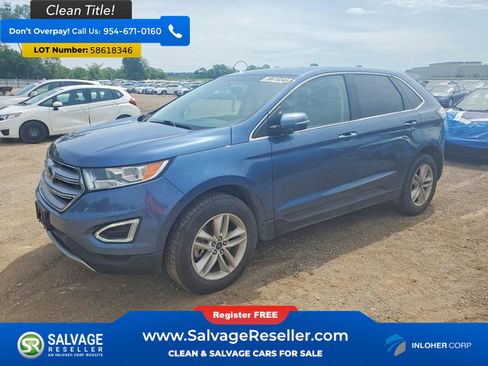 Used 2018 Ford Edge SEL w/ Equipment Group 201A AWD/4WD image 1